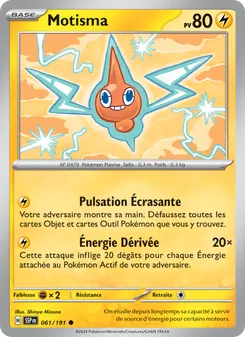 Carte Motisma 061/191 – Étincelles Déferlantes