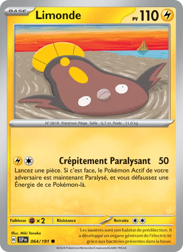 Carte Limonde 064/191 – Étincelles Déferlantes