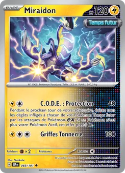 Carte Miraidon 069/191 – Étincelles Déferlantes