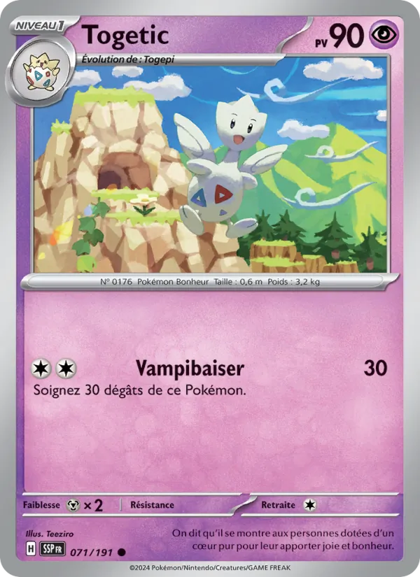 Carte Togetic 071/191 – Étincelles Déferlantes