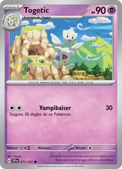 Carte Togetic 071/191 – Étincelles Déferlantes