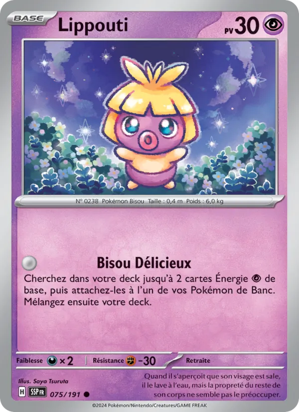 Carte Lippouti 075/191 – Étincelles Déferlantes