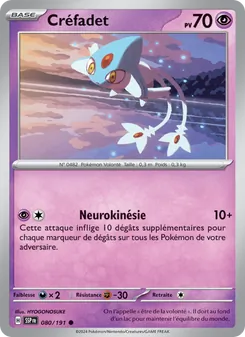 Carte Créfadet 080/191 – Étincelles Déferlantes