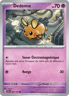 Carte Dedenne 087/191 – Étincelles Déferlantes