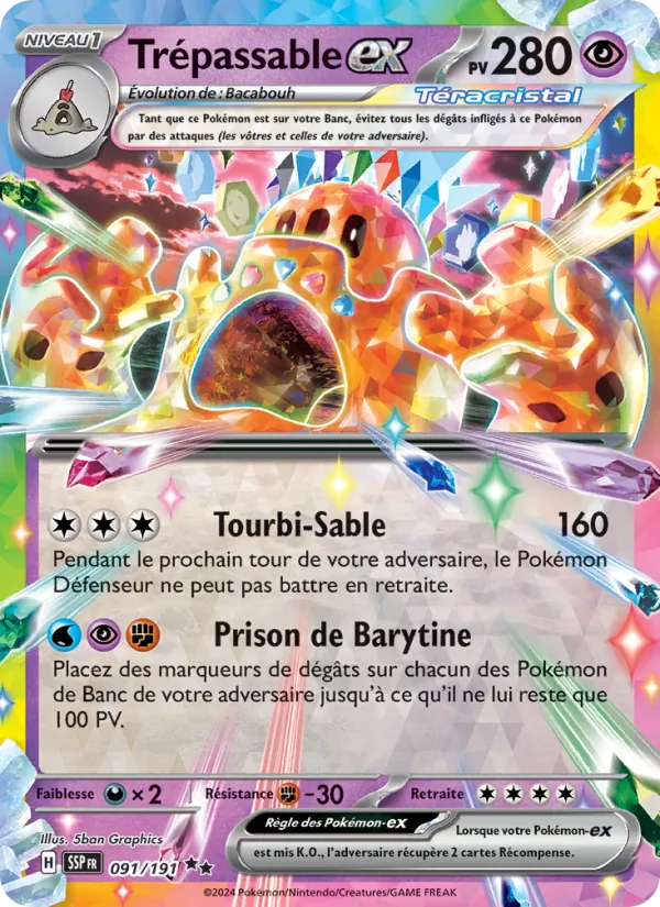 Carte Trépassable-ex 091/191 – Étincelles Déferlantes