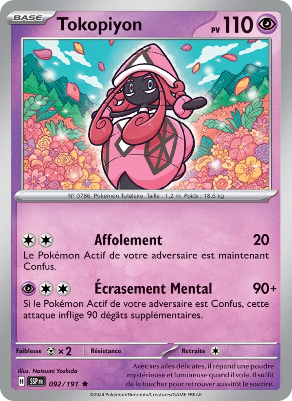 Carte Tokopiyon 092/191 – Étincelles Déferlantes