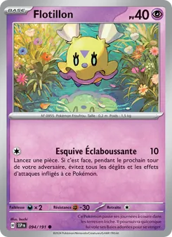 Carte Flotillon 094/191 – Étincelles Déferlantes