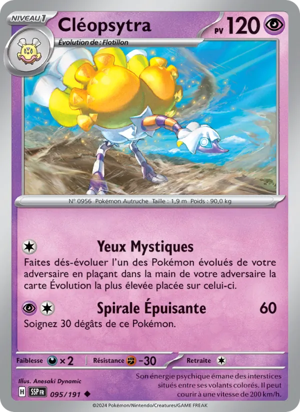Carte Cléopsytra 095/191 – Étincelles Déferlantes