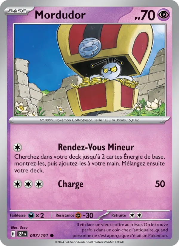 Carte Mordudor 097/191 – Étincelles Déferlantes