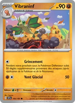 Carte Vibraninf 105/191 – Étincelles Déferlantes