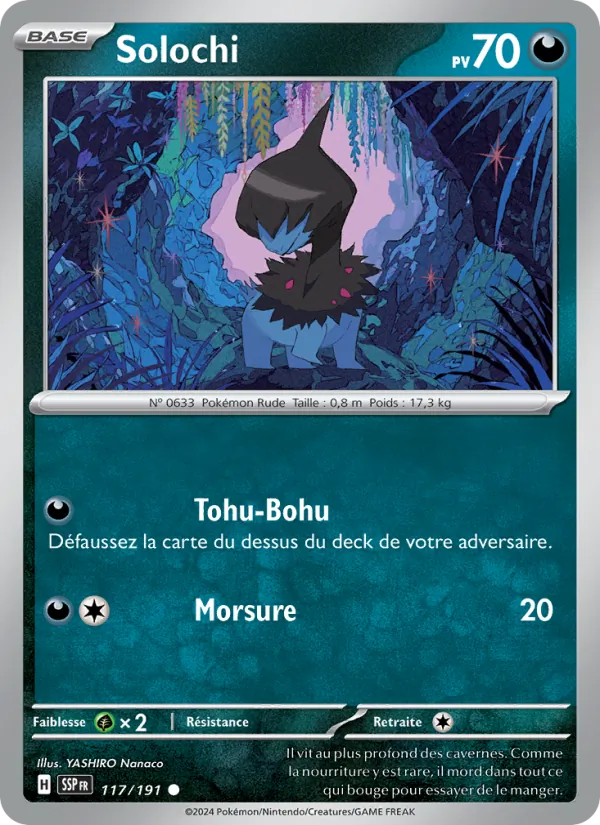 Carte Solochi 117/191 – Étincelles Déferlantes
