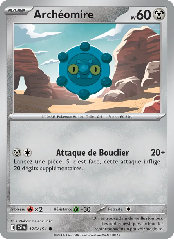 Carte Archéomire 126/191 – Étincelles Déferlantes