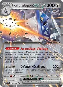 Carte Pondralugon-ex 130/191 – Étincelles Déferlantes