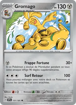 Carte Gromago 131/191 – Étincelles Déferlantes