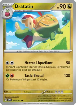 Carte Dratatin 140/191 – Étincelles Déferlantes
