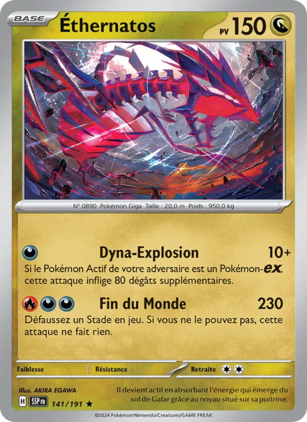 Carte Éthernatos 141/191 – Étincelles Déferlantes