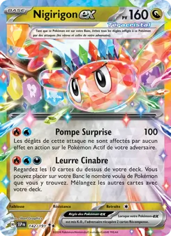 Carte Nigirigon-ex 142/191 – Étincelles Déferlantes