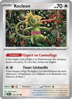 Carte Kecleon 150/191 – Étincelles Déferlantes
