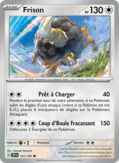 Carte Frison 151/191 – Étincelles Déferlantes