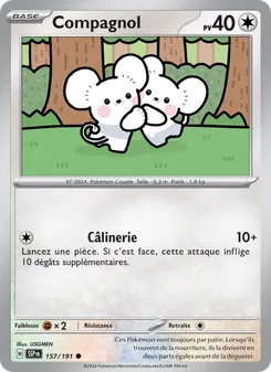 Carte Compagnol 157/191 – Étincelles Déferlantes