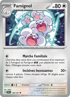 Carte Famignol 158/191 – Étincelles Déferlantes