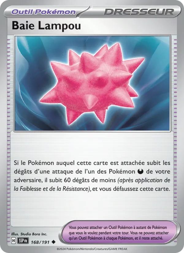 Carte Baie Lampou 168/191 – Étincelles Déferlantes