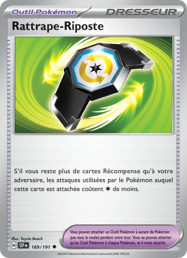 Carte Rattrape-Riposte 169/191 – Étincelles Déferlantes