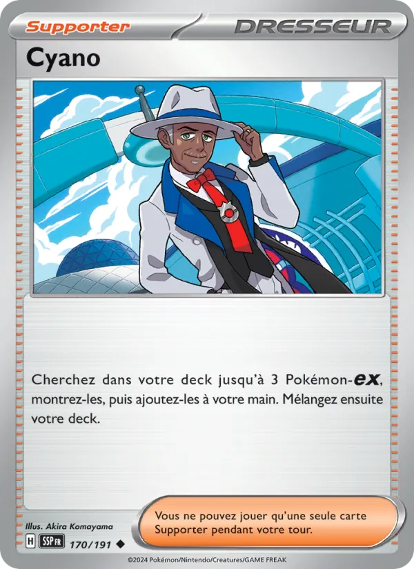 Carte Cyano 170/191 – Étincelles Déferlantes