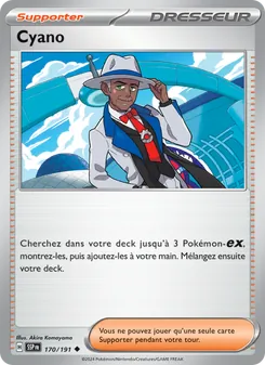Carte Cyano 170/191 – Étincelles Déferlantes