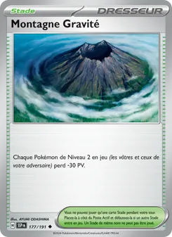 Carte Montagne Gravité 177/191 – Étincelles Déferlantes