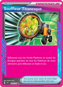 Carte Souffleur Titanesque 182/191 – Étincelles Déferlantes