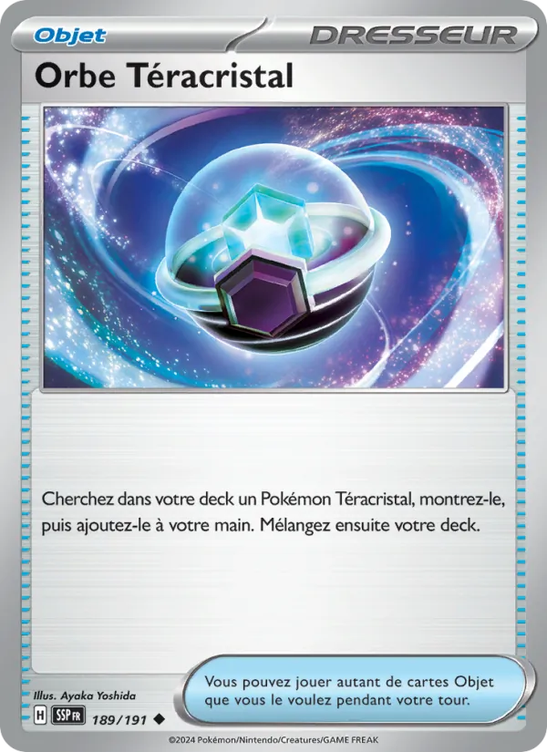 Carte Orbe Téracristal 189/191 – Étincelles Déferlantes