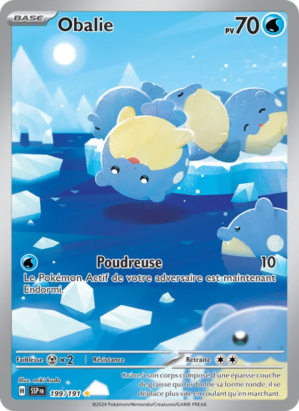 Carte Obalie 199/191 – Étincelles Déferlantes