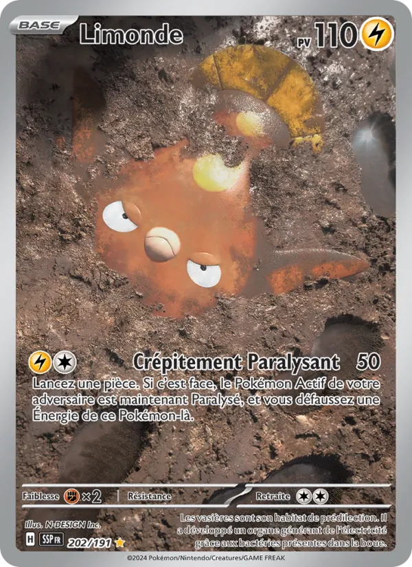 Carte Limonde 202/191 – Étincelles Déferlantes