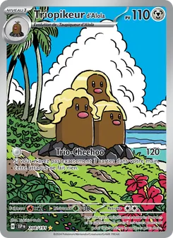 Carte Triopikeur d'Alola 208/191 – Étincelles Déferlantes