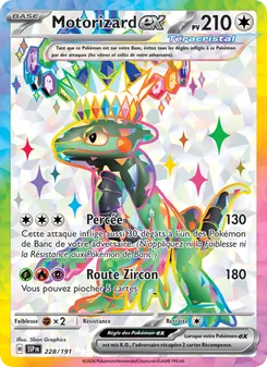 Carte Motorizard-ex 228/191 – Étincelles Déferlantes