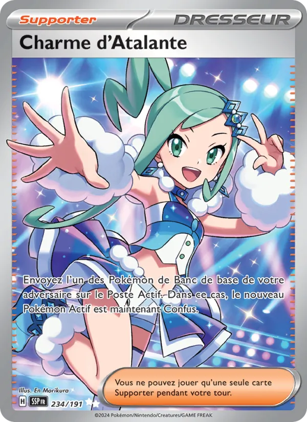 Carte Charme d'Atalante 234/191 – Étincelles Déferlantes
