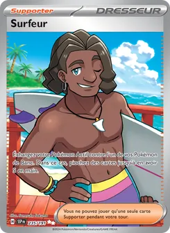 Carte Surfeur 235/191 – Étincelles Déferlantes