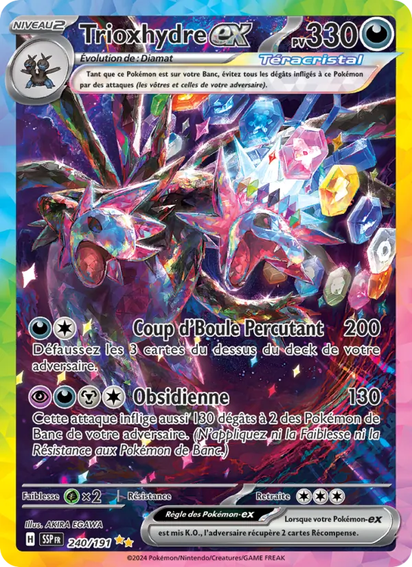 Carte Trioxhydre-ex 240/191 – Étincelles Déferlantes