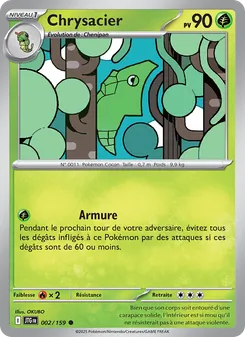 Carte Chrysacier 002/159 – Aventures Ensemble