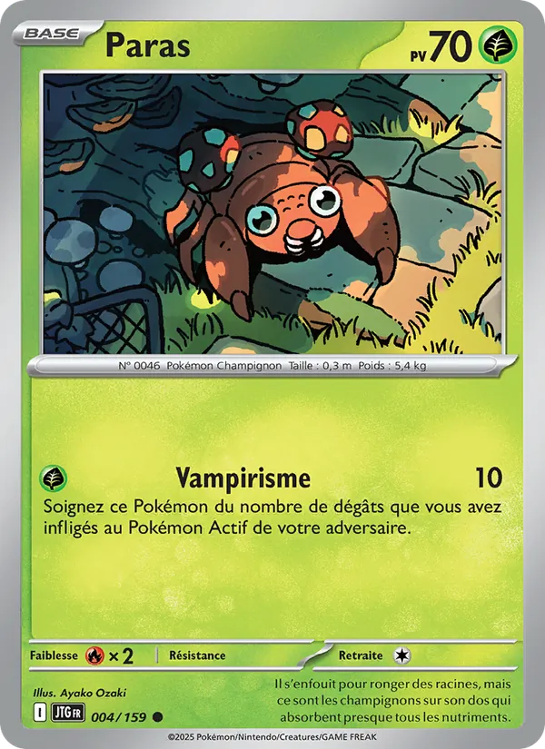 Carte Paras 004/159 – Aventures Ensemble