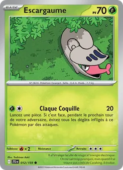Carte Escargaume 012/159 – Aventures Ensemble