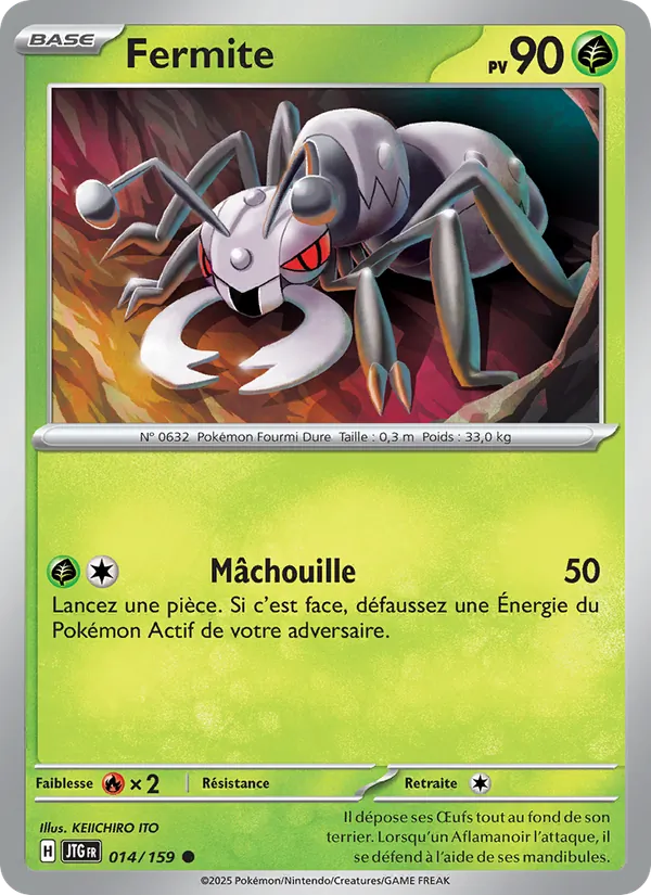 Carte Fermite 014/159 – Aventures Ensemble