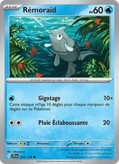 Carte Rémoraid 033/159 – Aventures Ensemble