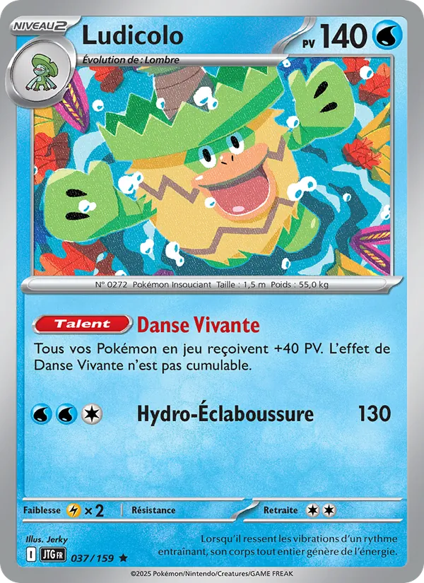 Carte Ludicolo 037/159 – Aventures Ensemble