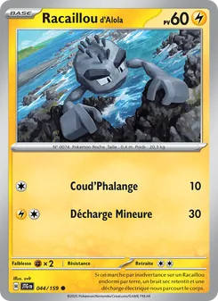 Carte Racaillou d'Alola 044/159 – Aventures Ensemble