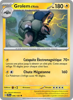 Carte Grolem d'Alola 046/159 – Aventures Ensemble