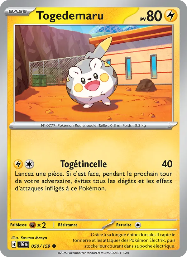 Carte Togedemaru 050/159 – Aventures Ensemble