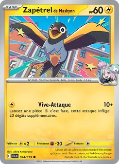 Carte Zapétrel de Mashynn 054/159 – Aventures Ensemble