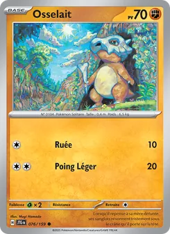Carte Osselait 076/159 – Aventures Ensemble
